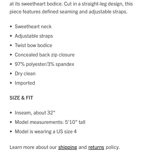 Lily Pulitzer Kavia Bow Jumpsuit in Black - Picture 6 of 6